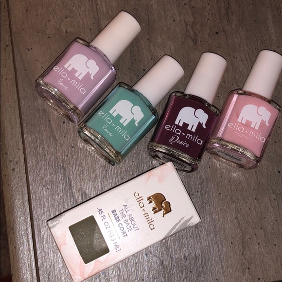 Ulta Beauty Other - Ella + Mila Polish + Base coat bundle